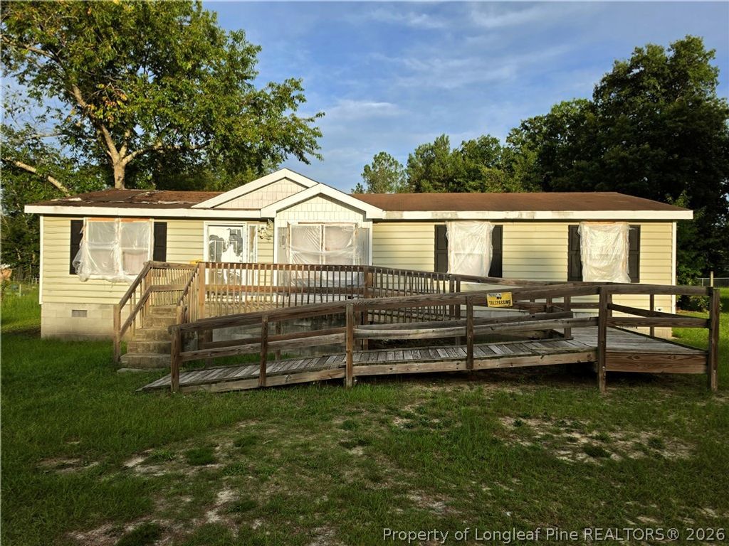 7213 Bronstein Drive, Parkton, NC 28371 — exterior