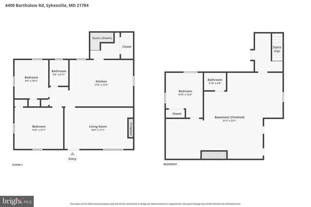 4400 BARTHOLOW RD, Sykesville, MD 21784