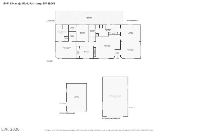 5461 Navajo Boulevard, Pahrump, NV 89061