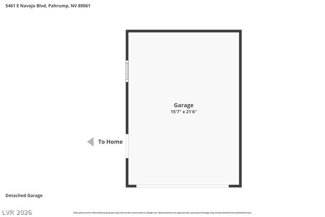 5461 Navajo Boulevard, Pahrump, NV 89061
