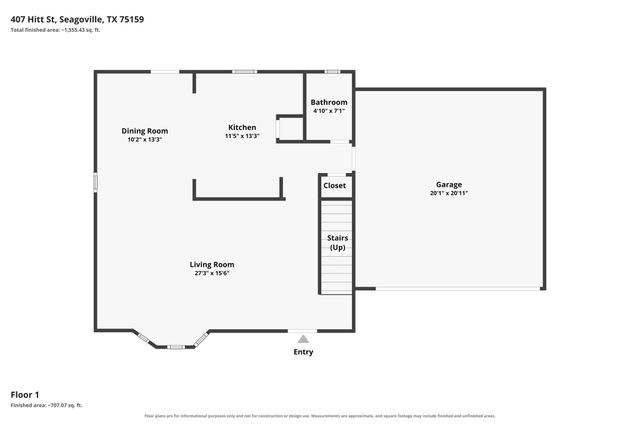 407 Hitt Street, Seagoville, TX 75159