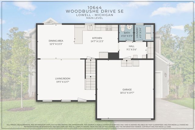 10644 Woodbushe Drive Se, Lowell Twp, MI 49331