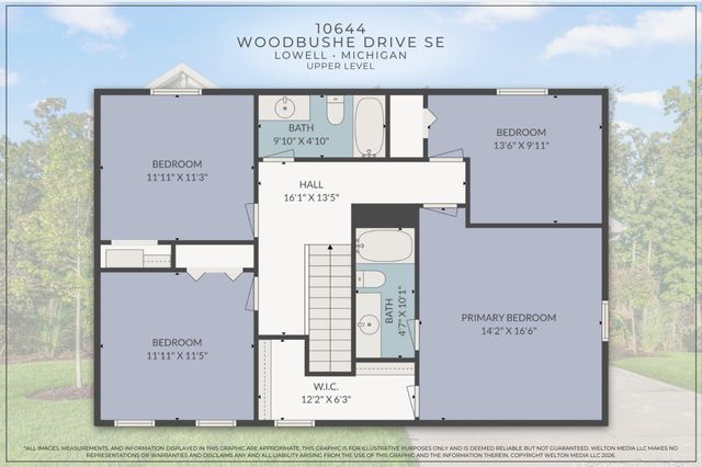 10644 Woodbushe Drive Se, Lowell Twp, MI 49331