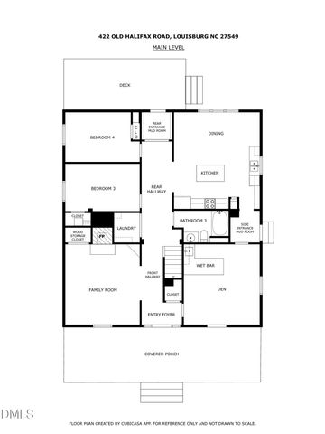 422 Old Halifax Road, Louisburg, NC 27549