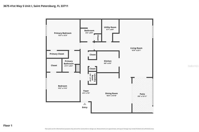 3675 41ST WAY S I, St Petersburg, FL 33711