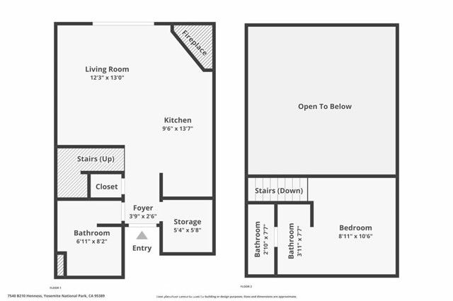 7540 Henness Circle B210, Yosemite National Park, CA 95389