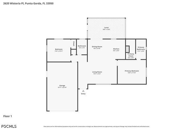 2620 Wisteria PL, Punta Gorda, FL 33950
