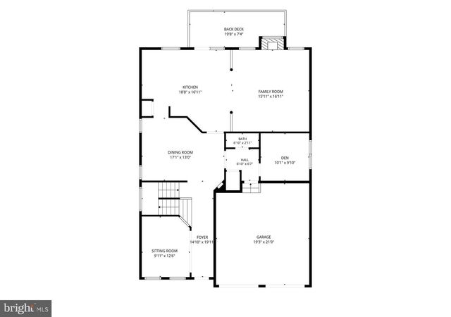9954 E HILL DR, Lorton, VA 22079