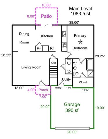 3038 Twin Peaks Court, Monroe, NC 28110