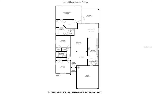 13541 NITI DRIVE, Hudson, FL 34669