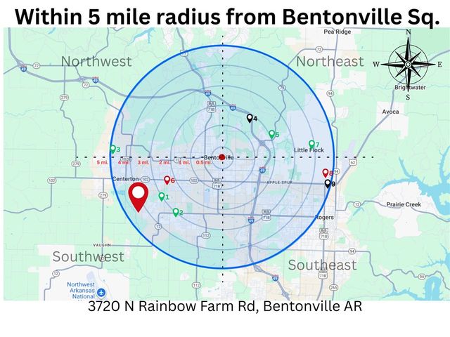 3810 & 3720 N Rainbow Farm Road, Bentonville, AR 72713