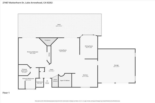 27487 Matterhorn, Lake Arrowhead, CA 92352