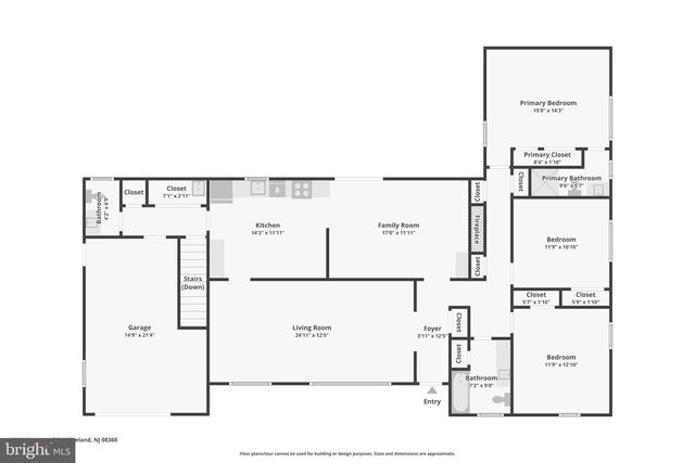 1562 MOSSWOOD DR, Vineland, NJ 08360