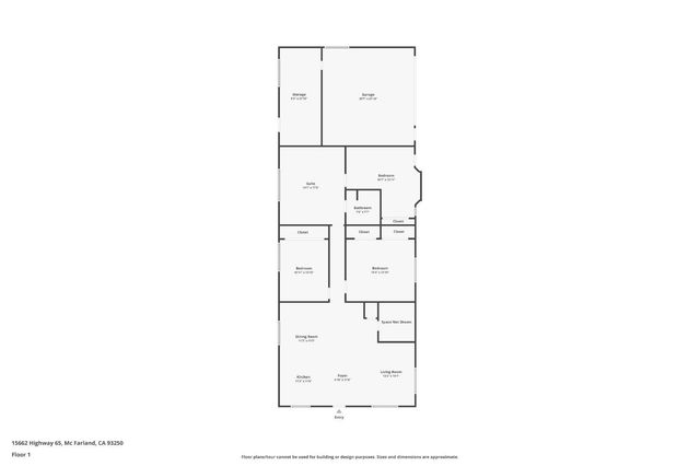 15662 Highway 65, Mc Farland, CA 93250