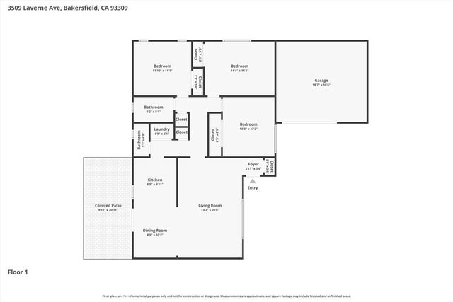 3509 Laverne, Bakersfield, CA 93309