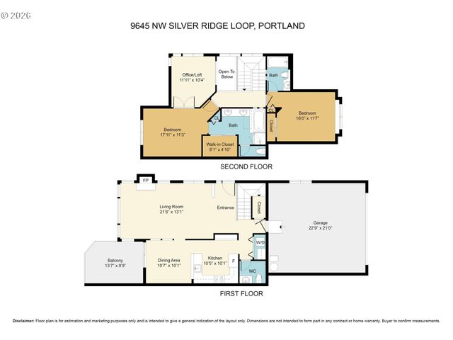 9645 Nw SILVER RIDGE Loop, Portland, OR 97229