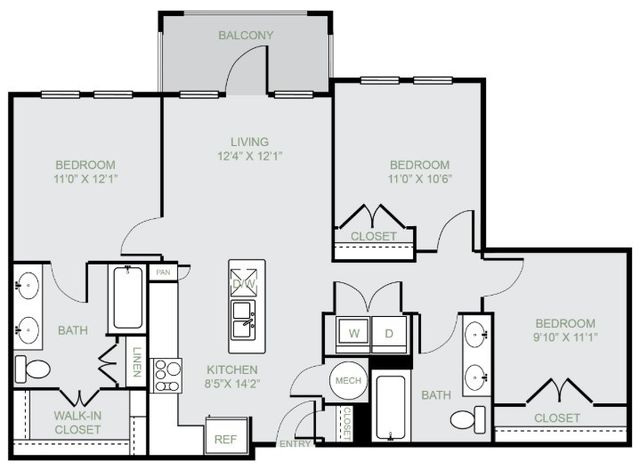 4600 E McKinney Street 6118, Denton, TX 76208