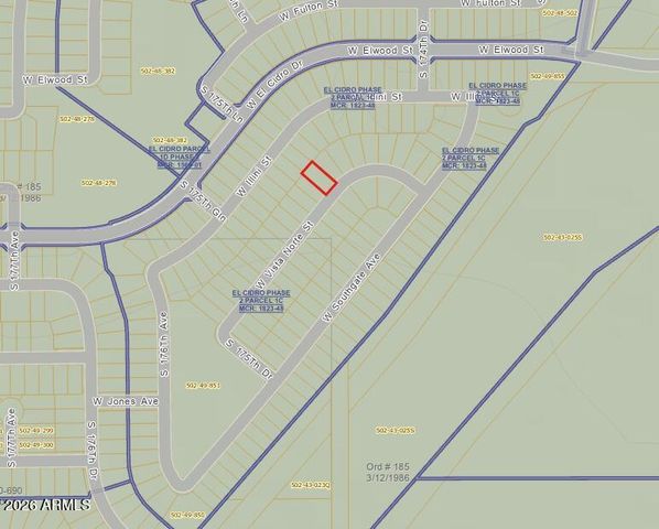 17474 W VISTA NORTE Street, Goodyear, AZ 85338