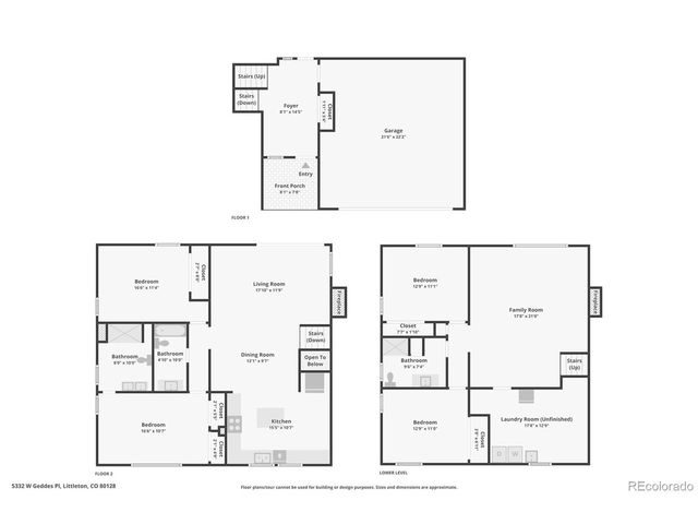 5332 W Geddes Pl, Littleton, CO 80128