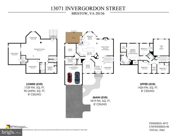 13071 INVERGORDON ST, Bristow, VA 20136