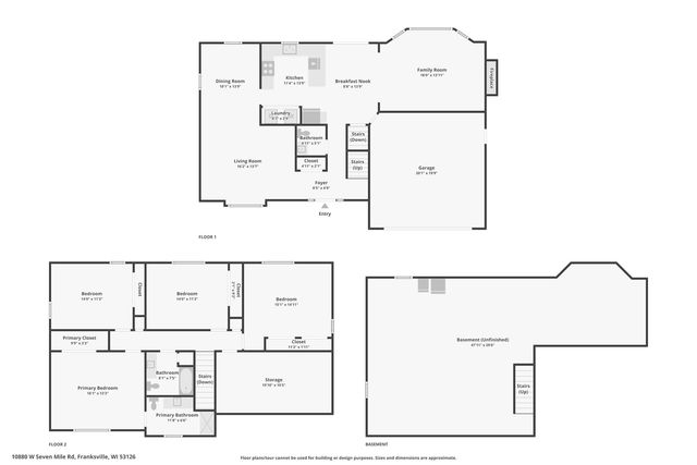 10880 W 7 Mile ROAD, Franksville, WI 53126