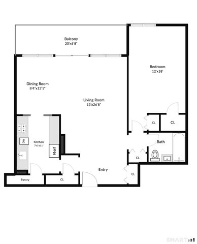 44 Strawberry Hill Avenue 7E, Stamford, CT 06902