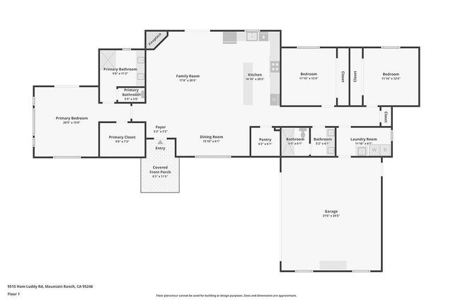 9515 Ham Luddy Rd, Mountain Ranch, CA 95246