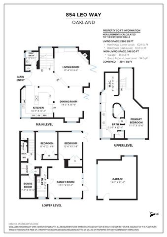 854 LEO WAY, Oakland, CA 94611