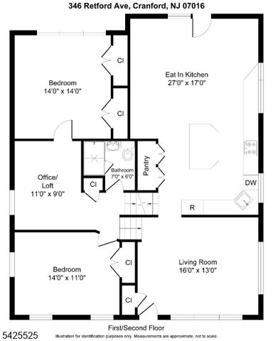 346 Retford Ave, Cranford Twp., NJ 07016