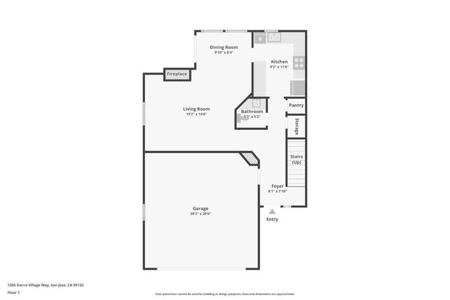 1205 Sierra Village Way, San Jose, CA 95132
