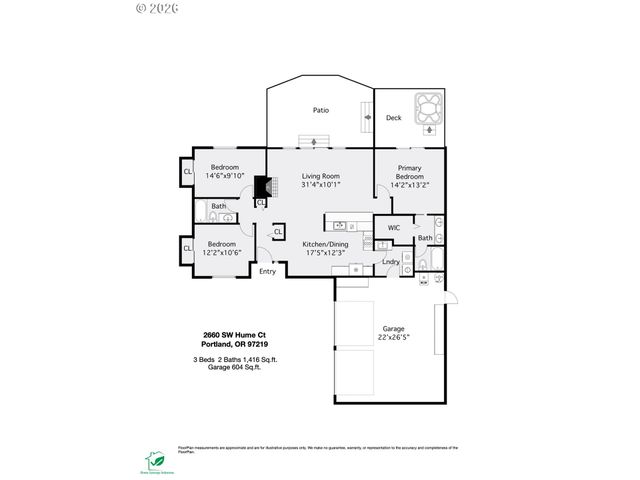 2660 Sw HUME Ct, Portland, OR 97219