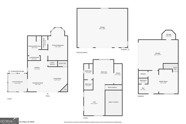 1399 Old Parker Place Road, Ellijay, GA 30536