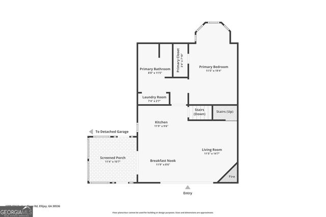 1399 Old Parker Place Road, Ellijay, GA 30536