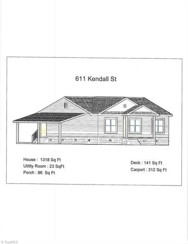 611 Kendall Street, Eden, NC 27288