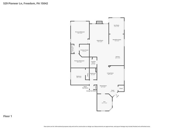 529 Pioneer Ln, New Sewickley Twp, PA 15042