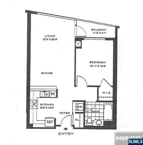 20 Newport Parkway 1209, Jersey City, NJ 07310