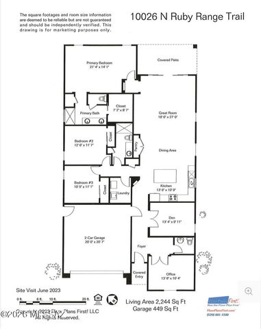 10026 N Ruby Range Trail, Marana, AZ 85653