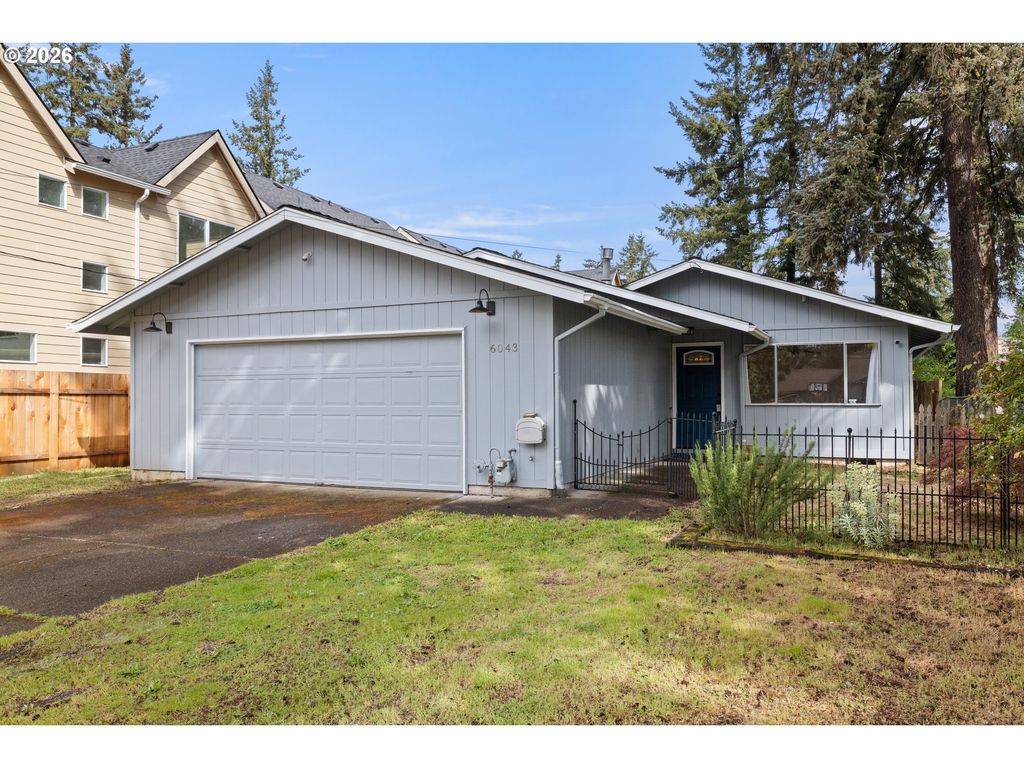 6043 Se TENINO St, Portland, OR 97206