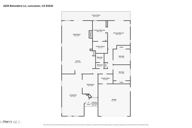 2639 Belvedere Lane, Lancaster, CA 93535