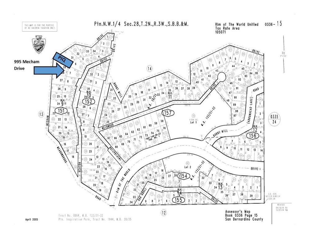 Image 1 of property listing at 0 Mecham Drive, Lake Arrowhead, CA 92352