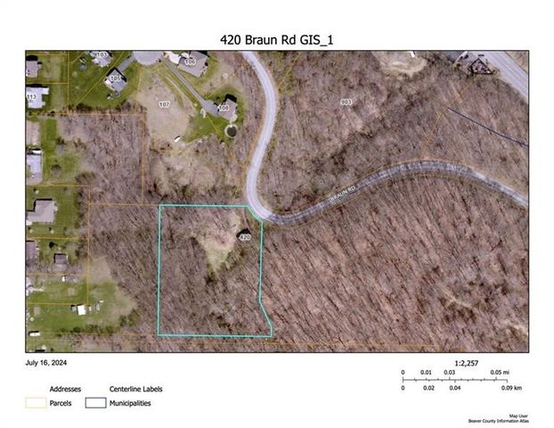 420 Braun Rd., Chippewa Twp, PA 15010