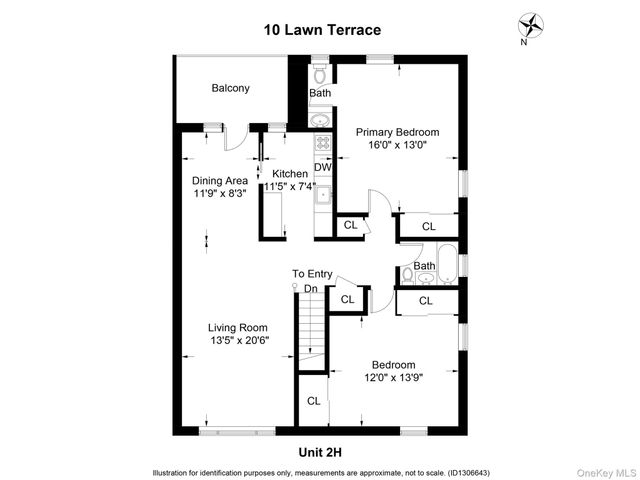 110 Lawn Terrace 2H, Mamaroneck, NY 10543