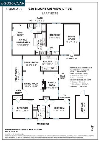 939 Mountain View Dr, Lafayette, CA 94549
