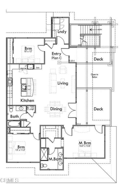 Image 30 of property listing at 307 North F St 201, Oxnard, CA 93030