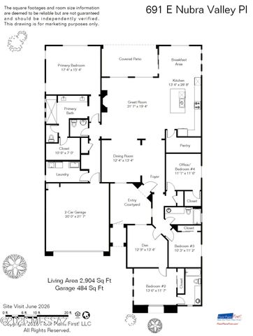 691 E Nubra Valley Place, Oro Valley, AZ 85755