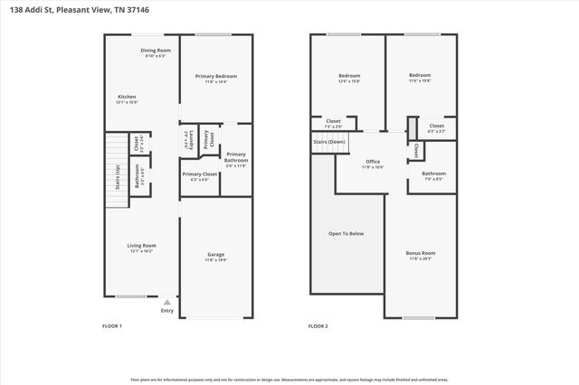 138 Addi St, Pleasant View, TN 37146