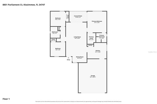 8851 PARLIAMENT COURT, Kissimmee, FL 34747