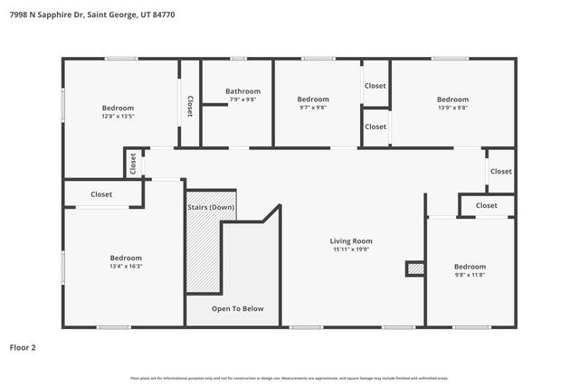 7998 N SAPPHIRE DR, St. George, UT 84770