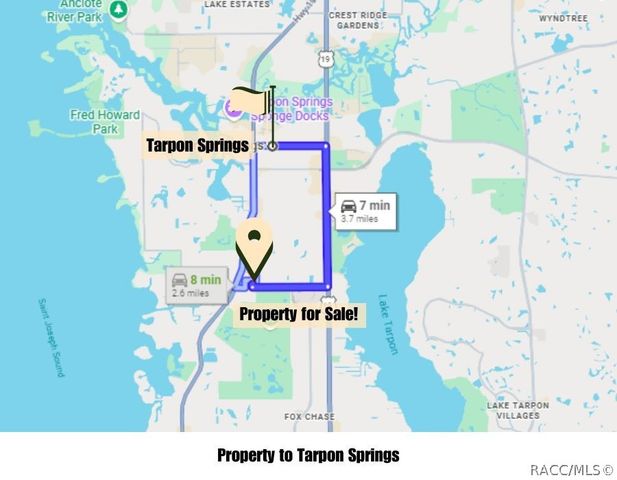 1987 PARK Avenue, Tarpon Springs, FL 34689