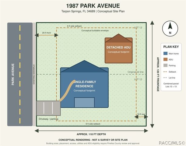 1987 PARK Avenue, Tarpon Springs, FL 34689